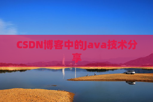 CSDN博客中的Java技术分享